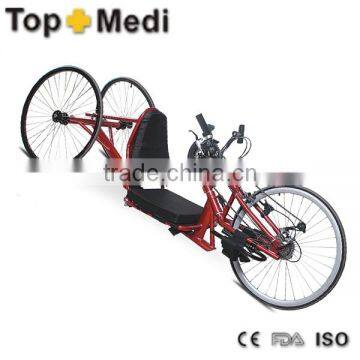 Topmedi Aluminum Manual Folded Lightweight Leisure Basketball Sport Wheelchair Like Motorcycles photo-6