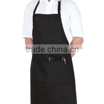 Plain Style Polyester apron with pocket