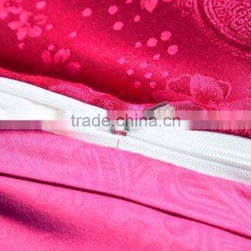 New Luury Chinese Wedding Bed 4pcs Bedding Set Include Duvet Cover Bed Sheet Pillowcases Set Satin Jacquard Home Tetile. photo-6