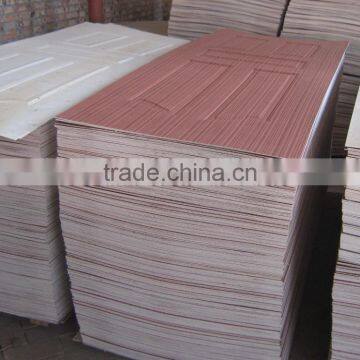 Sapelli Wood Veneer Laminate 5 Panels Plywood Door Skin photo-3