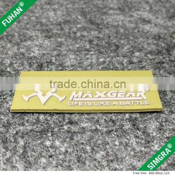 Custom Embossed Sew On Jeans Leather Patch Label photo-3