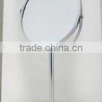 Table Mirrors Metal frame two sides 6"