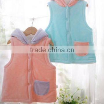Fashional Organic Cotton Girl and Boy Baby Vest photo-2
