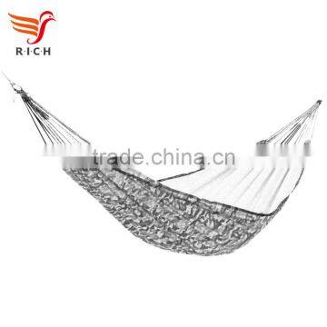 T29 Camping Cotton Canvas Camouflage Double Hammock for Sale photo-3