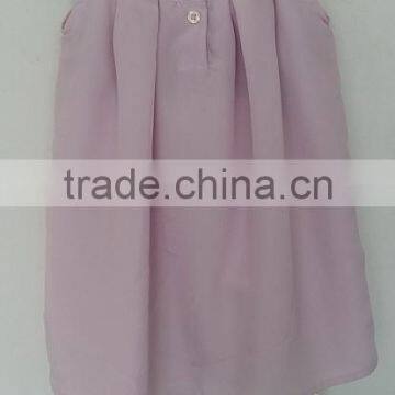 2016 Cute Baby Girls Purple Cool Dress With Embroidered Pants for Summer photo-2