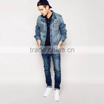 Fancy Boy Denim Nlue Young Design Jacket Cuantom Your Own Brand photo-4