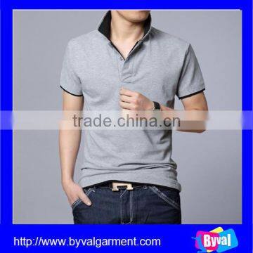 Wholesale fashion short sleeve polo shirt for man factory price 2016