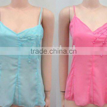 LADY'S TOP SHIRT CUSTOM 2012 FASHION CLOTHING LADY'S SPORTS SHIRT