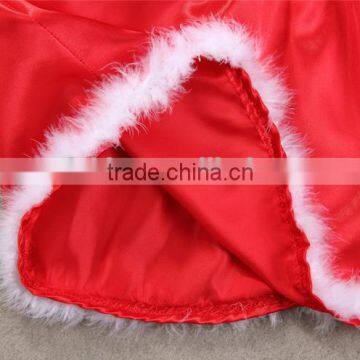 Newest Christmas Red Tulle Sequin Frocks Baby Girls Red Dresses photo-6