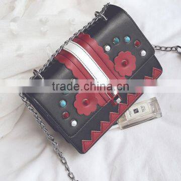 Zm50330b Europe Fashion Contrast Color Women Bags Trendy Single Shoulder Bag photo-6