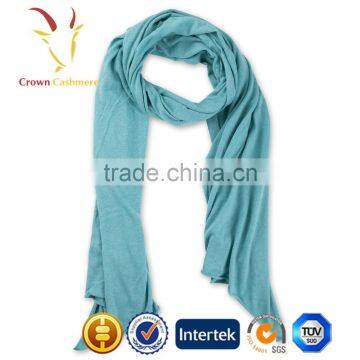 Pure Color Cahsmere Scarf Wool Neckerchief photo-3