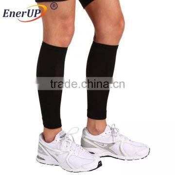 copper compression elastic shin calf leg support sleeve