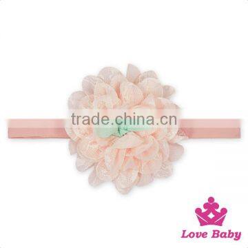 FDK264 Lovebaby Chinese Wholesale 2pcs Accessories Set Fancy Flower And Big Bow Newborn Girs Casual Wear Headbands photo-2