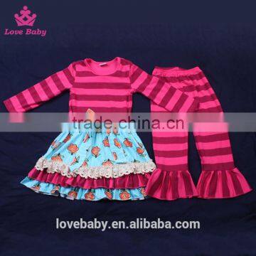 Hot Sale Teen Girl Clothing sets Children Spring Sweet Posh Outfits LBYTZ001-43