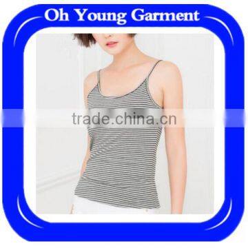 Factory Wholesale High Quality 100% Cotton Women's Tank Top Gym photo-2