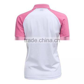 New Design Ladies Cool Dry Bulk 100% Microfiber Polyester Uniform Polo Shirt photo-4