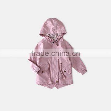 S60595B 2017 Autumn Girls Embroidery Jackets Hooded FlowerJackets photo-3