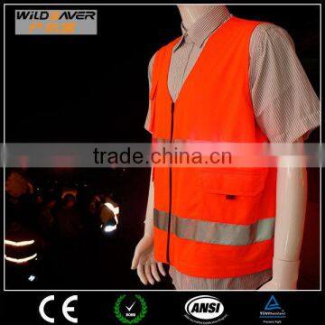 Led Strip Red Safety Vest Fishing Wear Warning Dark Night photo-6