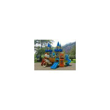 Fashion Customized Design Plastic Outdoor Playground Hot Sale Castle Theme Outdoor Playground For Pr