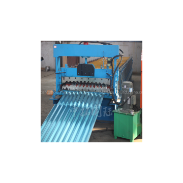 Corrugated Metal Roof Panel Cold Roll Forming Machine