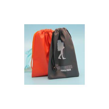 Custom Printed Waterproof Drawstring Pouch For Packing