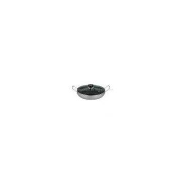 Sell Frying Pan with Glass Lid and Two Handles