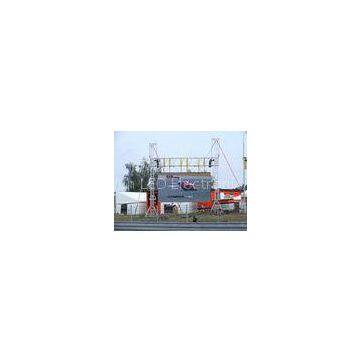 1R1G1B Slim Rental P10 Outdoor LED Display Signs Board for Fashion Shows , 7000 Nits