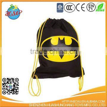 Batman logo printed drawstring backpack