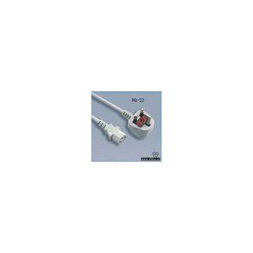 power cable with plug