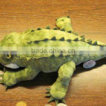 Custom Design Lifelike Toy Plush Alligator Toy Realistic Crocodile Toy photo-3