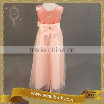 Vintage Flower Girls Princess Long Dress photo-6