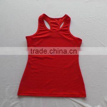 New arrival Wholesale Nylon supplex dry fit custom women tank top best sale 2014