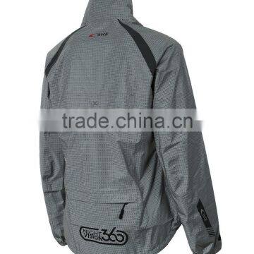 Women's Reflective Waterproof NIGHT VISION 360 Cycling Jacket photo-2