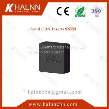 BN-S300 Solid CBN Insert Milling Engine Block with better wear resistance