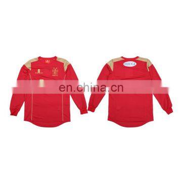 Matketing Hot Sale Cheap Red Original Soccer Shirt photo-3