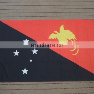 custom Papua New Guinea polyester flag(010)