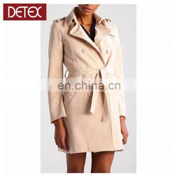 Cuban Sand Belt Replacement Women Long Trench Coat