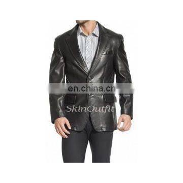 Mens Leather Blazers