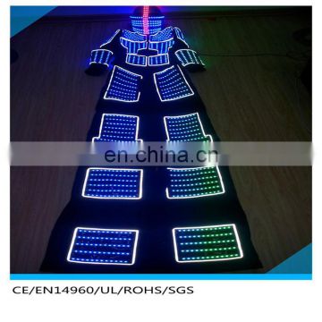 high quality Stilts walker LED light helmet LED robot costume