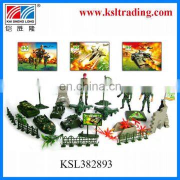 hot sale kids mini plastic toy military set for play