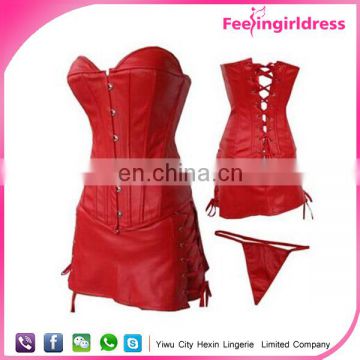 Cheap High Quality Hot Sex Ladies Sxxxl Sexy Leather Corset