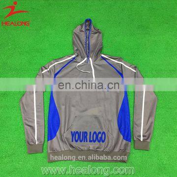 Healong Custom Wholesale Mens Sports Plain Gym Sweatshirt Hoodies Stretch Kid Hoody Sweater Graphic Tracksuits
