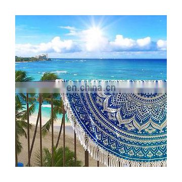 Indian Mandala Roundie Round Beach Towel Throw Tapestry Hippie Yoga Mat