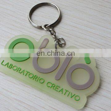 Glow in Dark Pvc Custom Printed Cheap Keychains as Gift photo-2
