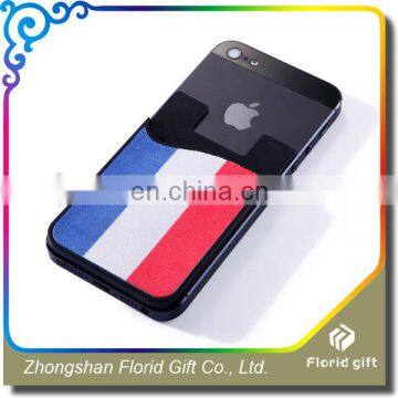 Promotional gifts mobile phone silicone business card wallet