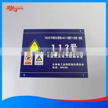 Customized Diamond Cut Printing Anodized Aluminum Nameplate photo-6