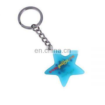 Cute Nice Promotional Car Shape Silicone Keyring With Logo Keychains photo-6