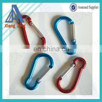 aluminium mountaineering carabiner hook,safety spring hook