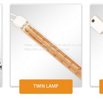 Ruby Tube Quartz Carbon Infrared Heating Lamp for Thermoforming photo-3