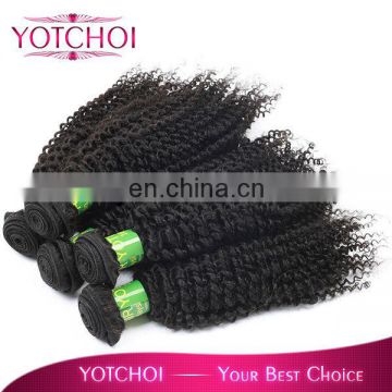 no shedding no tangle high quality afro kinky human hair weft